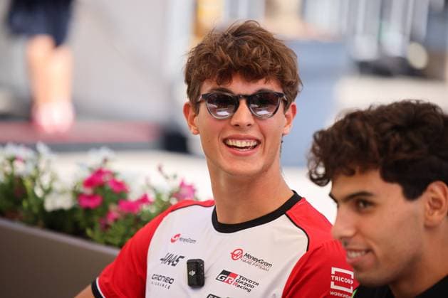 Oliver Bearman (MoneyGram Haas F1 Team, 87) ,ITA, Formel 1 Weltmeisterschaft, Italian Grand Prix, Monza, Autodromo Nazionale Monza, Media Day, 04.09.2025 ITA, Formel 1 Weltmeisterschaft, Italian Grand Prix, Monza, Autodromo Monza, Media Day, 04.09.2025 Monza Copyright: xEibner-Pressefoto AnnikaxGrafx EP_AGF