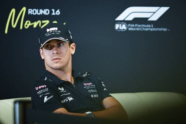 September 4, 2025, Piombino, Piombino, Italy: 43 Franco Colapinto Of The Team Bwt Alpine F1 Team, Alpine Renault A525 press conference, PK, Pressekonferenz In Monza ,During Fia Formula One World Championship, WM, Weltmeisterschaft Formula 1 Pirelli Gran Premio d Italia 2025, 04 September, In Monza,Italy Piombino Italy - ZUMAb336 20250904_zsp_b336_011 Copyright: xLucaxBarsalix