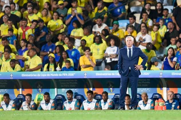 Brasil x Chile RIO DE JANEIRO, RJ - 04.09.2025: BRASIL X CHILE - Rio de Janeiro, Rio de Janeiro, Brazil. September 4, 2025. Rio de Janeiro (RJ), 09 04 2025 - World Cup Qualifiers, - Carlo Ancelotti, during the Brazil vs Chile match. Maracana hosts this Thursday (4) night the last game of the year for the Brazilian men& 39;s soccer team in the country, for the penultimate round of the World Cup Qualifiers. In a match held at the Maracana stadium, in Rio de Janeiro, on the night of this Thursday, September 4, 2025. (Photo: Marcelo Cortes Fotoarena) x2800117x MarceloxCortes