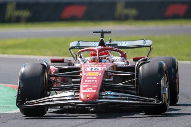 Charles Leclerc (Scuderia Ferrari HP F1 Team, Monaco, 16) im SF-25, ITA, Formel 1 Weltmeisterschaft, Grand Prix von Italian, Autodromo Nazionale Monza, Practice Day, Saison 2025, 05.09.2025 ITA, Formel 1 Weltmeisterschaft, Grand Prix von Italian, Autodromo Nazionale Monza, Practice Day, Saison 2025, 05.09.2025 Monza Copyright: xEibner-Pressefoto MarcelxFischerx EP_MFI