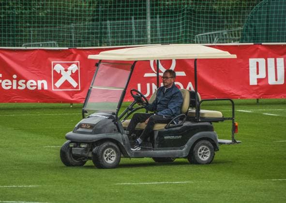 Fussball Österreich, OEFB Training, Vorbereitung WM-Qualifikation, Vorbereitung für das Spiel Österreich vs. Zypern, WM 2026, Windischgarsten, Dilly Resort, ÖFB, Nationalteam, Internationale Begegnung, FIFA WM-Qualifikation 2026 - Ralf Rangnick (Österreich, Trainer) Copyright: xLukasxBierederx