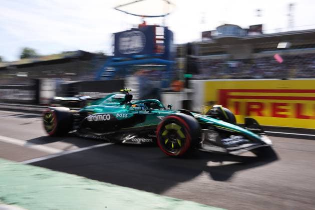 Fernando Alonso (Aston Martin Aramco Formula One Team, 14), Qualifying, ITA, Formel 1 Weltmeisterschaft, Italian Grand Prix, Monza, Autodromo Nazionale Monza, 06.09.2025 ITA, Formel 1 Weltmeisterschaft, Italian Grand Prix, Monza, Autodromo Monza, 06.09.2025 Monza Copyright: xEibner-Pressefoto AnnikaxGrafx EP_AGF