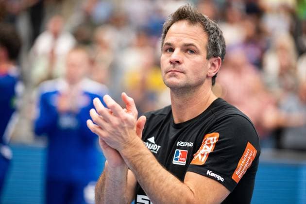 Matthias Flohr, (HBW Balingen Weilstetten, Trainer), zufrieden, HBW Balingen Weilstetten vs. HC Elbflorenz Dresden, Handball, 2. Bundesliga, 2. Spieltag, Saison 2025 2026, 06.09.2025 Eibner-Pressefoto Andreas Ulmer HBW Balingen Weilstetten vs. HC Elbflorenz Dresden, Handball, 2. Bundesliga, 2. Spieltag, Saison 2025 2026, 06.09.2025 Balingen Copyright: xEibner-Pressefoto AndreasxUlmerx EP_AUR