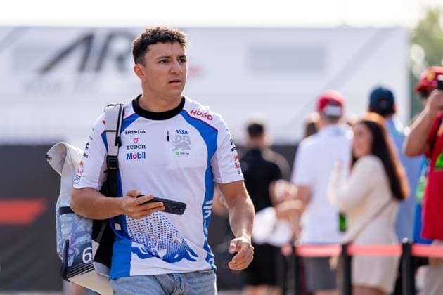 Isack Hadjar (Visa Cash App Racing Bulls F1 Team, Frankreich, 06), ITA, Formel 1 Weltmeisterschaft, Grand Prix von Italian, Autodromo Nazionale Monza, Race Day, Saison 2025, 07.09.2025 ITA, Formel 1 Weltmeisterschaft, Grand Prix von Italian, Autodromo Nazionale Monza, Race Day, Saison 2025, 07.09.2025 Monza Copyright: xEibner-Pressefoto MarcelxFischerx EP_MFI