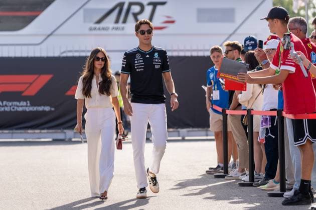 George Russell (Mercedes-AMG Petronas F1 Team, Großbritannien, 63), ITA, Formel 1 Weltmeisterschaft, Grand Prix von Italian, Autodromo Nazionale Monza, Race Day, Saison 2025, 07.09.2025 ITA, Formel 1 Weltmeisterschaft, Grand Prix von Italian, Autodromo Nazionale Monza, Race Day, Saison 2025, 07.09.2025 Monza Copyright: xEibner-Pressefoto MarcelxFischerx EP_MFI
