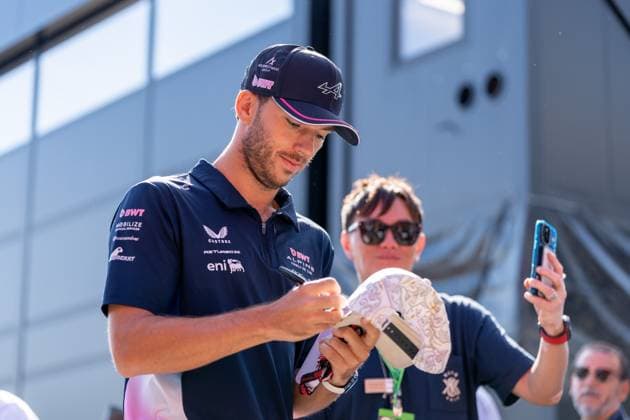 Pierre Gasly (BWT Alpine Formula One Team, Frankreich, 10), ITA, Formel 1 Weltmeisterschaft, Grand Prix von Italian, Autodromo Nazionale Monza, Race Day, Saison 2025, 07.09.2025 ITA, Formel 1 Weltmeisterschaft, Grand Prix von Italian, Autodromo Nazionale Monza, Race Day, Saison 2025, 07.09.2025 Monza Copyright: xEibner-Pressefoto MarcelxFischerx EP_MFI