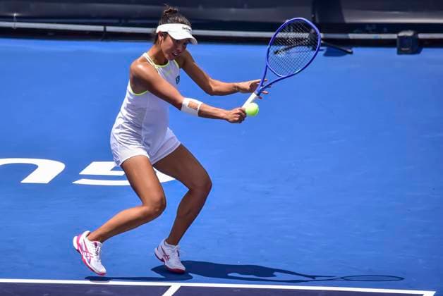 WTA, Tennis Damen GIUADALAJARA 250 OPEN WTA GUADALAJARA 250 OPEN SHIBAHARA VS VIDMANOVA 07092025 GUADALAJARA, JALISCO Action photo of Ena Shibahara of Japan, during the WTA Guadalajara 250 Open, held at the Centro Panamericano de Tenis of Guadalajara, Jalisco, Mexico. Foto de accion de Ena Shibahara de Japon, durante el WTA Guadalajara 250 Open, celebrado en el Centro Panamericano de Tenis de Guadalajara, Jalisco, Mexico PHOTO BY IMAGENSHOP AGENCIA FOTOGRAFICA GUADALAJARA JALISCO MEXICO Copyright: xIMAGENSHOPxAGENCIAxFOTOGRAFICAx