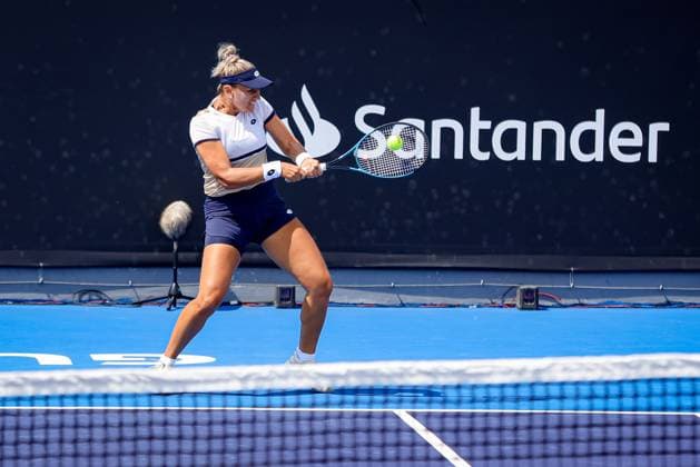 WTA, Tennis Damen GUADALAJARA 250 OPEN WTA GUADALAJARA 250 OPEN STAKUSIC VS SHYMANOVIC 07092025 GUADALAJARA, JALISCO Action photo of Iryna Shymanovic, during the WTA Guadalajara 250 Open, held at the Centro Panamericano de Tenis of Guadalajara, Jalisco, Mexico. Foto de accion de Iryna Shimanovic, durante el WTA Guadalajara 250 Open, celebrado en el Centro Panamericano de Tenis de Guadalajara, Jalisco, Mexico PHOTO BY IMAGENSHOP AGENCIA FOTOGRAFICA GUADALAJARA JALISCO MEXICO Copyright: xIMAGENSHOPxAGENCIAxFOTOGRAFICAx