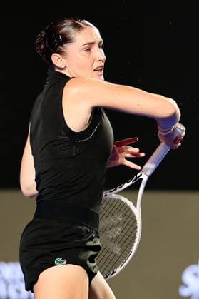 RECORD DATE NOT STATED WTA, Tennis Damen GUADALAJARA 250 OPEN WTA GUADALAJARA 250 OPEN MARTENS VS JACQUEMOT 10092025 GUADALAJARA, JALISCO. Action photo of Elsa Jacquemot of France, during day 3 the WTA Guadalajara 250 Open, held at the Centro Panamericano de Tenis of Guadalajara, Jalisco, Mexico. Foto de accion de Elsa Jacquemot de Francia, durante el dia 3 del WTA Guadalajara 250 Open, celebrado en el Centro Panamericano de Tenis de Guadalajara, Jalisco, Mexico PHOTO BY IMAGENSHOP AGENCIA FOTOGRAFICA GUADALAJARA JALISCO MEXICO Copyright: xIMAGENSHOPxAGENCIAxFOTOGRAFICAx