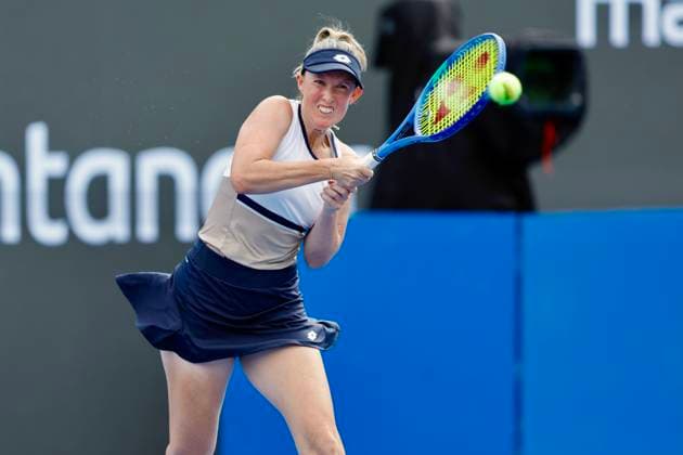WTA, Tennis Damen GUADALAJARA 250 OPEN WTA GUADALAJARA 250 OPEN HUNTER VS ARANGO 11092025 GUADALAJARA, JALISCO. Action photo of Storm Hunter of Australia, during day 4 the WTA Guadalajara 250 Open, held at the Centro Panamericano de Tenis of Guadalajara, Jalisco, Mexico. Foto de accion de Storm Hunter de Australia, durante el dia 4 del WTA Guadalajara 250 Open, celebrado en el Centro Panamericano de Tenis de Guadalajara, Jalisco, Mexico PHOTO BY IMAGENSHOP AGENCIA FOTOGRAFICA GUADALAJARA JALISCO MEXICO Copyright: xIMAGENSHOPxAGENCIAxFOTOGRAFICAx