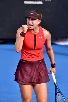 RECORD DATE NOT STATED WTA, Tennis Damen GUADALAJARA 250 OPEN WTA GUADALAJARA 250 OPEN JIMENEZ KASINTSEVA VS VERONIKA KUDERMETOVA 11092025 GUADALAJARA, JALISCO. Action photo of Victoria Jimenez Kasintseva, during day 4 the WTA Guadalajara 250 Open, held at the Centro Panamericano de Tenis of Guadalajara, Jalisco, Mexico. Foto de accion de Victoria Jimenez Kasintseva , durante el dia 4 del WTA Guadalajara 250 Open, celebrado en el Centro Panamericano de Tenis de Guadalajara, Jalisco, Mexico PHOTO BY IMAGENSHOP AGENCIA FOTOGRAFICA GUADALAJARA JALISCO MEXICO Copyright: xIMAGENSHOPxAGENCIAxFOTOGRAFICAx