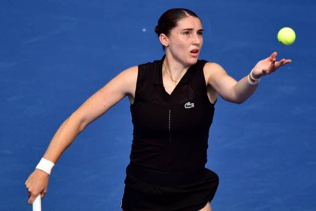 WTA, Tennis Damen GUADALAJARA 250 OPEN WTA GUADALAJARA 250 OPEN JACQUEMOT VS MARIA 12092025 GUADALAJARA, JALISCO. Action photo of Elsa Jacquemot of France, during day 5 the WTA Guadalajara 250 Open, held at the Centro Panamericano de Tenis of Guadalajara, Jalisco, Mexico. Foto de accion de Elsa Jacquemot de Francia, durante el dia 5 del WTA Guadalajara 250 Open, celebrado en el Centro Panamericano de Tenis de Guadalajara, Jalisco, Mexico PHOTO BY IMAGENSHOP AGENCIA FOTOGRAFICA GUADALAJARA JALISCO MEXICO Copyright: xIMAGENSHOPxAGENCIAxFOTOGRAFICAx