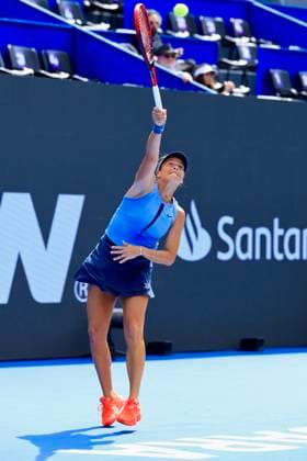 WTA, Tennis Damen GUADALAJARA 250 OPEN WTA GUADALAJARA 250 OPEN JACQUEMOT VS MARIA 12092025 GUADALAJARA, JALISCO. Action photo of Tatjana Maria of Germany, during day 5 the WTA Guadalajara 250 Open, held at the Centro Panamericano de Tenis of Guadalajara, Jalisco, Mexico. Foto de accion de Tatjana Maria de Alemania, durante el dia 5 del WTA Guadalajara 250 Open, celebrado en el Centro Panamericano de Tenis de Guadalajara, Jalisco, Mexico PHOTO BY IMAGENSHOP AGENCIA FOTOGRAFICA GUADALAJARA JALISCO MEXICO Copyright: xIMAGENSHOPxAGENCIAxFOTOGRAFICAx