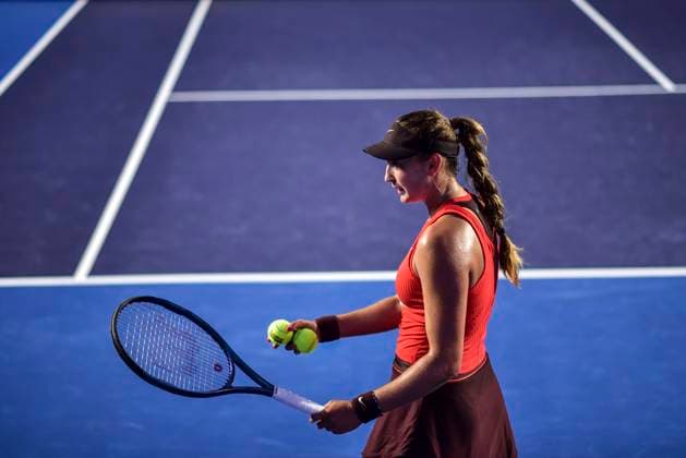 WTA, Tennis Damen GUADALAJARA 250 OPEN WTA GUADALAJARA 250 OPEN JOVIC VS KASINTSEVA 12092025 GUADALAJARA, JALISCO. Action photo of Victoria Jimenez Katsinseva, during day 5 the WTA Guadalajara 250 Open, held at the Centro Panamericano de Tenis of Guadalajara, Jalisco, Mexico. Foto de accion de Victoria Jimenez Katsinseva, durante el dia 5 del WTA Guadalajara 250 Open, celebrado en el Centro Panamericano de Tenis de Guadalajara, Jalisco, Mexico PHOTO BY IMAGENSHOP AGENCIA FOTOGRAFICA GUADALAJARA JALISCO MEXICO Copyright: xIMAGENSHOPxAGENCIAxFOTOGRAFICAx