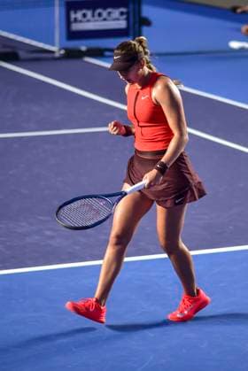 WTA, Tennis Damen GUADALAJARA 250 OPEN WTA GUADALAJARA 250 OPEN JOVIC VS KASINTSEVA 12092025 GUADALAJARA, JALISCO. Action photo of Victoria Jimenez Katsinseva, during day 5 the WTA Guadalajara 250 Open, held at the Centro Panamericano de Tenis of Guadalajara, Jalisco, Mexico. Foto de accion de Victoria Jimenez Katsinseva, durante el dia 5 del WTA Guadalajara 250 Open, celebrado en el Centro Panamericano de Tenis de Guadalajara, Jalisco, Mexico PHOTO BY IMAGENSHOP AGENCIA FOTOGRAFICA GUADALAJARA JALISCO MEXICO Copyright: xIMAGENSHOPxAGENCIAxFOTOGRAFICAx