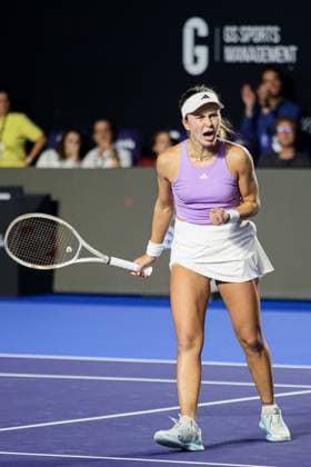 WTA, Tennis Damen GUADALAJARA 250 OPEN WTA GUADALAJARA 250 OPEN JOVIC VS KASINTSEVA 12092025 GUADALAJARA, JALISCO. Action photo of Iva Jovic of the USA, during day 5 the WTA Guadalajara 250 Open, held at the Centro Panamericano de Tenis of Guadalajara, Jalisco, Mexico. Foto de accion de Iva Jovic de Estados Unidos, durante el dia 5 del WTA Guadalajara 250 Open, celebrado en el Centro Panamericano de Tenis de Guadalajara, Jalisco, Mexico PHOTO BY IMAGENSHOP AGENCIA FOTOGRAFICA GUADALAJARA JALISCO MEXICO Copyright: xIMAGENSHOPxAGENCIAxFOTOGRAFICAx