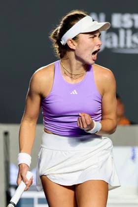 WTA, Tennis Damen GUADALAJARA 250 OPEN WTA GUADALAJARA 250 OPEN JOVIC VS KASINTSEVA 12092025 GUADALAJARA, JALISCO. Action photo of Iva Jovic of the USA, during day 5 the WTA Guadalajara 250 Open, held at the Centro Panamericano de Tenis of Guadalajara, Jalisco, Mexico. Foto de accion de Iva Jovic de Estados Unidos, durante el dia 5 del WTA Guadalajara 250 Open, celebrado en el Centro Panamericano de Tenis de Guadalajara, Jalisco, Mexico PHOTO BY IMAGENSHOP AGENCIA FOTOGRAFICA GUADALAJARA JALISCO MEXICO Copyright: xIMAGENSHOPxAGENCIAxFOTOGRAFICAx