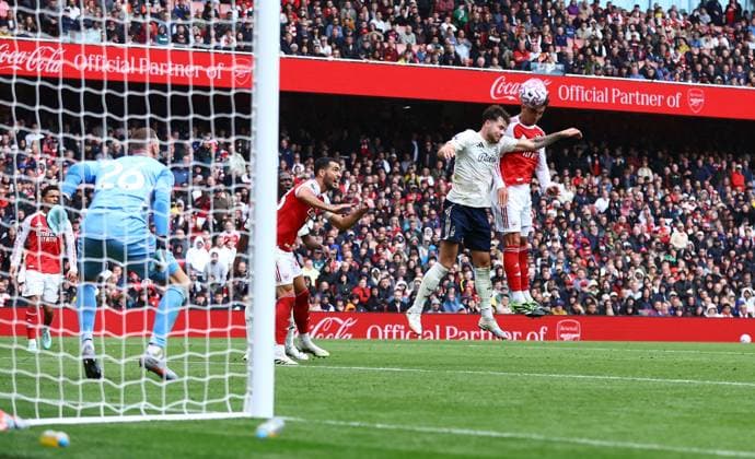Martin Zubimendi of Arsenal scores their sides third goal Arsenal v Nottingham Forest, Premier League, Football, Emirates Stadium, London, UK - 13 Sept 2025London Emirates Stadium United Kingdom EDITORIAL USE ONLY No use with unauthorised audio, video, data, fixture lists, club league logos or live services. Online in-match use limited to 120 images, no video emulation. No use in betting, games or single club league player publications. Copyright: xMichaelxZemanek Shutterstockx 15481272av