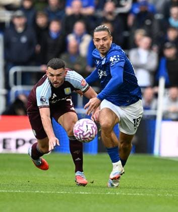 John McGinn of Aston Villa ad Jack Grealish of Everton Everton v Aston Villa, Premier League, Football, Hill Dickinson Stadium, Liverpool, UK - 13 Sept 2025Liverpool Hill Dickinson Stadium United Kingdom EDITORIAL USE ONLY No use with unauthorised audio, video, data, fixture lists, club league logos or live services. Online in-match use limited to 120 images, no video emulation. No use in betting, games or single club league player publications. Copyright: xAnnaxGowthorpe Shutterstockx 15481294t