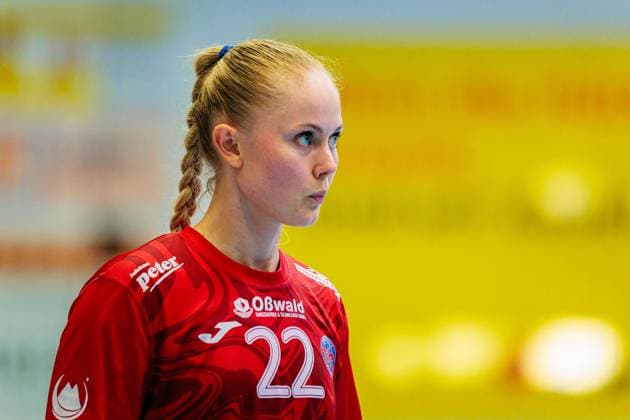 Rikke Hoffbeck (Thueringer HC, 22) ist enttaeuscht unzufrieden GER, HSG Blomberg-Lippe vs. Thueringer HC, , 3. Spieltag, Spielzeit 2025 2026, 13.09.2025 GER, HSG Blomberg-Lippe vs. Thueringer HC, , 3. Spieltag, Spielzeit 2025 2026, 13.09.2025 Blomberg Copyright: xEibner-Pressefoto JanxRollingerx EP_JSK