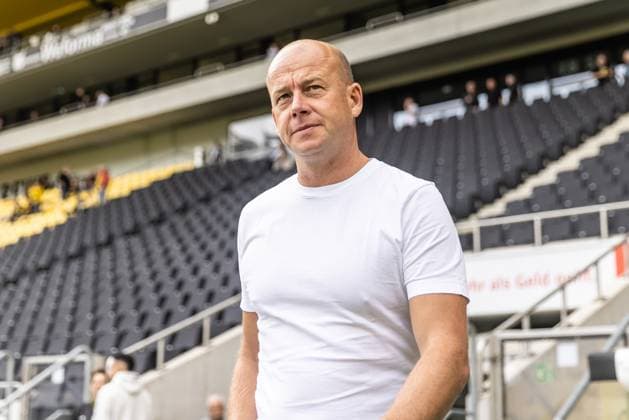 Fussball, Saison 2025 2026, 3. Liga, Tivoli Aachen, 5. Spieltag, SSV Ulm 1846 Fußball - Alemannia Aachen, 13.09.2025 13.09.2025, Fussball, Saison 2025 2026, 3. Liga, Tivoli Aachen, 5. Spieltag, SSV Ulm 1846 Fußball - Alemannia Aachen, Portrait Freisteller Einzelbild Geschäftsführer Markus Thiele (SSV Ulm 1846 Fußball) Foto: Lucca Fundel Aachen Tivoli Nordrheinwestfalen Deutschland