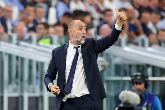 Trainer Igor Tudor (Juventus FC) jubelt, UEFA Champions League 2025 26 League Phase MD1, Juventus v Borussia Dortmund, Juventus Stadium am 16. September 2025 in Turin, Italien. (Foto von Marco Steinbrenner DeFodi Images) Trainer Igor Tudor (Juventus FC) cheers, UEFA Champions League 2025 26 League Phase MD1, Juventus v Borussia Dortmund, Juventus Stadium, September 16, 2025 in Turin, Italy. (Photo by Marco Steinbrenner DeFodi Images)