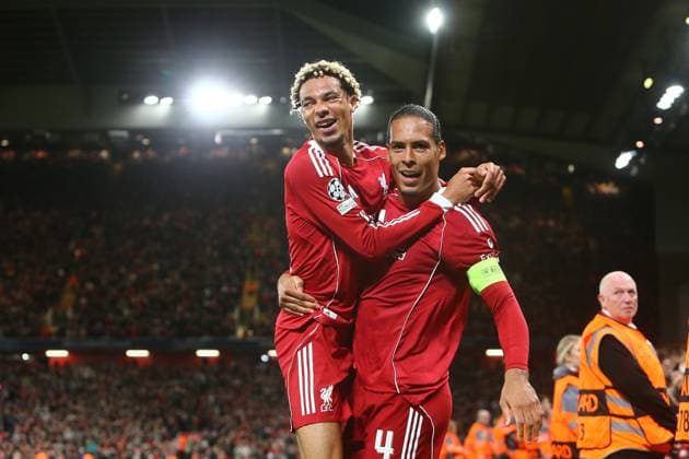 Virgil van Dijk of Liverpool celebrates scoring their sides third goal Liverpool v Atletico Madrid, UEFA Champions League, Group Stage, Football, Anfield, Liverpool, UK - 17 Sep 2025Liverpool Anfield United Kingdom EDITORIAL USE ONLY No use with unauthorised audio, video, data, fixture lists, club league logos or live services. Online in-match use limited to 120 images, no video emulation. No use in betting, games or single club league player publications. Copyright: xPhilxOldham Shutterstockx 15481355cb