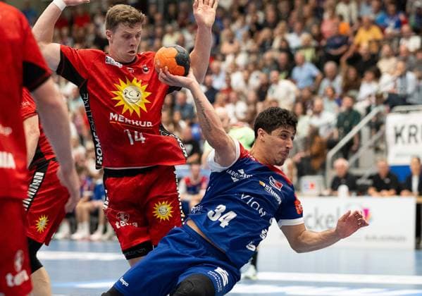 c HBW Balingen Weilstetten vs. TuS N Luebbecke, Handball, 2. Bundesliga, 4. Spieltag, Saison 2025 2026, 19.09.2025 Eibner-Pressefoto Andreas Ulmer HBW Balingen Weilstetten vs. TuS N Luebbecke, Handball, 2. Bundesliga, 4. Spieltag, Saison 2025 2026, 19.09.2025 Balingen Copyright: xEibner-Pressefoto AndreasxUlmerx EP_AUR