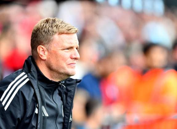 Manager of Newcastle United Eddie Howe - AFC Bournemouth v Newcastle United, Premier League, Vitality Stadium, Bournemouth, UK - 21st September 2025 Editorial Use Only - DataCo restrictions apply AFC Bournemouth v Newcastle United, Premier League, Football, Vitality Stadium, Bournemouth, UK - 21 Sep 2025Bournemouth Vitality Stadium United Kingdom EDITORIAL USE ONLY No use with unauthorised audio, video, data, fixture lists, club league logos or live services. Online in-match use limited to 120 images, no video emulation. No use in betting, games or single club league player publications. Copyright: xMDI Shutterstockx 15492199q