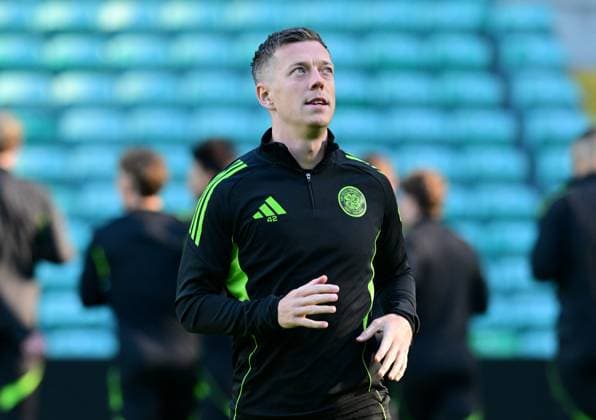 Celtic captain Callum McGregor training ahead of the UEFA Europa League match, round 1 of 8 between Crvena zvezda and Celtic FC at Celtic Park, on 23rd September 2025 in Glasgow, Scotland. (Picture by Mark Runnacles) Celtic Training Session and press conference, PK, Pressekonferenz UEFA Europa League, Football, Scotland, UK - 23 Sep 2025Belgrade Rajko Mitic Stadium Serbia EDITORIAL USE ONLY No use with unauthorised audio, video, data, fixture lists, club league logos or live services. Online in-match use limited to 120 images, no video emulation. No use in betting, games or single club league player publications. Copyright: xMarkxRunnacles Shutterstockx 15499179aq