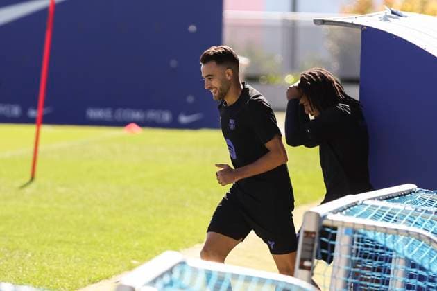 September 24, 2025, Sant Joan Despi, Barcelona, SPAIN: Eric Garcia during the training day of FC Barcelona, Barca ahead the Spanish League, La Liga EA Sports, football match against Real Oviedo at Ciudad Esportiva Joan Gamper on September 24, 2025 in Sant Joan Despi, Barcelona, Spain. Sant Joan Despi SPAIN - ZUMAa181 20250924_zaa_a181_011 Copyright: xJavierxBorregox