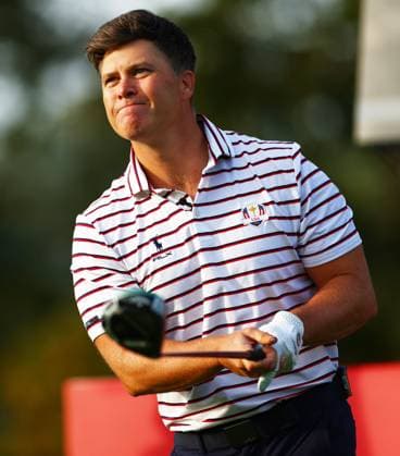 Colin Jost of Team USA during the Celebrity All-Star match. 2025 Ryder Cup, Celebrity Match, Golf, Bethpage Black Golf Course, New York, USA - 24 Sep 2025New York Bethpage Black Golf Course New York (NY) United States of America EDITORIAL USE ONLY No use with unauthorised audio, video, data, fixture lists, club league logos or live services. Online in-match use limited to 120 images, no video emulation. No use in betting, games or single club league player publications. Copyright: xJamesxMarsh Shutterstockx 15500192af