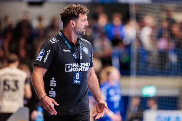 Florian Kehrmann (TBV Lemgo Lippe, Trainer) GER, TBV Lemgo Lippe vs. Bergischer HC, Handball, 1. Bundesliga, 6. Spieltag, Spielzeit 2025 2026, 25.09.2025 GER, TBV Lemgo Lippe vs. Bergischer HC, Handball, 1. Bundesliga, 6. Spieltag, Spielzeit 2025 2026, 25.09.2025 Lemgo Copyright: xEibner-Pressefoto JanxRollingerx EP_JSK