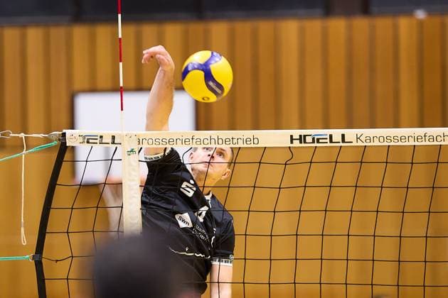 Jakob Elsaesser (TV Rottenburg, 04) GER, TuS Kriftel vs. TV Rottenburg,Volleyball, 2. Bundesliga Sued, 3. Spieltag, Spielzeit 2025 2026, 27.09.2025 GER, TuS Kriftel vs. TV Rottenburg,Volleyball, 2. Bundesliga Sued, 3. Spieltag, Spielzeit 2025 2026, 27.09.2025 Kriftel Copyright: xEibner-Pressefoto GeraldxOelze-dexStoppanyx EP_ODS