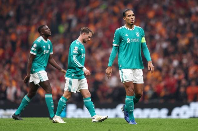 Virgil van Dijk of Liverpool Galatasaray v Liverpool, UEFA Champions League, Group Stage, Football, RAMS Park, Istanbul, Turkey - 30 Sep 2025Istanbul RAMS Park Turkey EDITORIAL USE ONLY No use with unauthorised audio, video, data, fixture lists, club league logos or live services. Online in-match use limited to 120 images, no video emulation. No use in betting, games or single club league player publications. Copyright: xRaddadxJebarah Shutterstockx 15504034cb