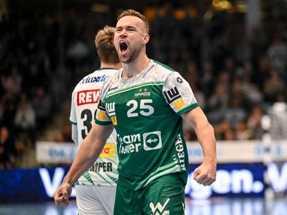 Goeppingen, Deutschland, 01.10.25: Ludvig Jurmala Astroem (FRISCH AUF! Goeppingen) gestikuliert, gestik waehrend des DHB Pokal 2 Runde Spiels zwischen FRISCH AUF! Goeppingen vs SC DHfK Leipzig in der EWS Arena am 01. Oktober 2025 in Goeppingen, Deutschland. (Foto von Harry Langer DeFodi Images) Goeppingen, Germany, 01.10.25: Ludvig Jurmala Astroem (FRISCH AUF! Goeppingen) gestures during the DHB Pokal 2 Runde match between FRISCH AUF! Goeppingen vs SC DHfK Leipzig at EWS Arena on October 1, 2025 in Goeppingen, Germany. (Photo by Harry Langer DeFodi Images) (Photo by Harry Langer DeFodi Images) Goeppingen, Germany, 01 10 25 Ludvig Jurmala Astroem FRISCH AUF Goeppingen gestures, gestures during the DHB Pokal 2 round match between FRISCH AUF Goeppingen vs SC DHfK Leipzig at the EWS Arena on October 01, 2025 in Goeppingen, Germany Photo by Harry Langer DeFodi Images Goeppingen, Germany, 01 10 25 Ludvig Jurmala Astroem FRISCH AUF Goeppingen gestures during the DHB Pokal 2 Runde match between FRISCH AUF Goeppingen vs SC DHfK Leipzig at EWS Arena on October 1, 2025 in Goeppingen, Germany Photo by Harry Langer DeFodi Images Photo by Harry Langer DeFodi Images