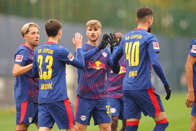 RB Leipzig - Dukla Prag Testspiel Leipzig, 08.10.2025, Trainingszentrum am Cottweg, Fußball, Männer, Saison 2025 2026, Testspiel, RB Leipzig - FK Dukla Prag , Im Bild: Timo Werner (36, RB Leipzig) ,