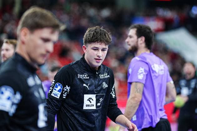 Rasmus Ankermann (THW Kiel, 22) GER, SG Flensburg-Handewitt vs. THW Kiel, Handball, Bundesliga, Spieltag 8, Saison 2026 2026, 11.10.2025 GER, SG Flensburg-Handewitt vs. THW Kiel, Handball, Bundesliga, Spieltag 8, Saison 2026 2026, 11.10.2025 Flensburg Copyright: xEibner-Pressefoto MarcelxvonxFehrnx EP_MFN