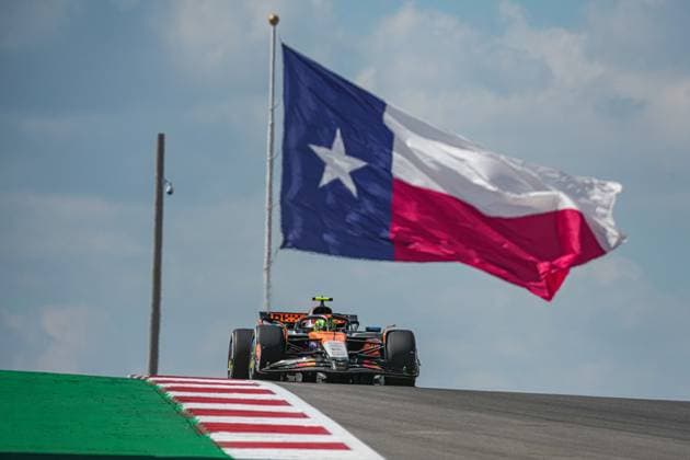 October 17, 2025, Austin, Tx, United States: Lando Norris (GBR) - McLaren Formula 1 Team - McLaren MCL39 - Mercedes 17.10.2025, Circuit of The Americas, Austin, FORMULA 1 MSC CRUISES UNITED STATES GRAND PRIX 2025 , im Bild during the Formula 1 MSC Cruises United States Grand Prix 2025, Austin, TX, USA, from October 16 to 19, 2025. Round 19 of the 2025 FIA Formula One World Championship, WM, Weltmeisterschaft Austin United States - ZUMAm217 20251017_zsp_m217_097 Copyright: xAlessioxDexMarcox