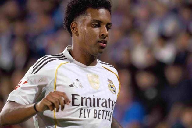 October 19, 2025, Madrid, Madrid, Spain: RODRYGO Goes of Real Madrid during the LaLiga EA Sports football match between Getafe CF and Real Madrid CF at ColiseumStadium in Getafe Madrid Spain - ZUMA- Oc 20251019_zsp_d308_028 Copyright: xJuanxCarlosxLucasx