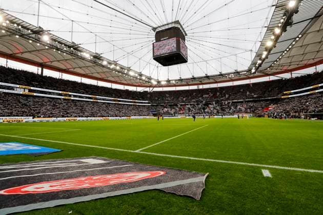 Deutsche-Bank-Park Stadion vor Spielbeginn , Deutschland, Fussball, 1. Bundesliga, 8.Spieltag, 2025 2026, Eintracht Frankfurt vs. FC St. Pauli, 25.10.2025, Deutsche-Bank-Park, Frankfurt am Main, Deutschland Frankfurt am Main Deutsche-Bank-Park Hessen Deutschland Copyright: xGrantxHubbsx
