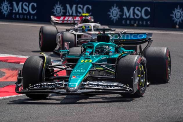 Formula?1 Gran?Premio?de?la?Ciudad?de? México?2025 Remy Midez OVERTAKE MAXPPP - Mexico?City 26 10 2025 18 STROLL Lance (can), Aston Martin Aramco Cognizant, action, 87 BEARMAN Oliver (gbr), MoneyGram Haas F1 Team, action at the Formula?1 Gran?Premio?de?la?Ciudad?de?México?2025, the 20th round of the 2025 FIA Formula?1 World Championship, WM, Weltmeisterschaft at the Autódromo?Hermanos?Rodríguez in Mexico?City, Mexico, from 23 to 26 October 2025 Mexico?City Autódromo Hermanos Rodríguez Mexico Copyright: xOVERTAKE MAXPPPxRemyxMidezx OVT202510253293 OVT202510253293