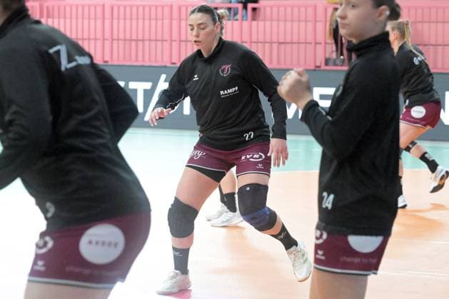 Gabriela Clausson Bitolo (TusSies Metzingen, 22) TusSies Metzingen vs. HSG Bensheim Auerbach, Handball, Alsco HBF, 5.Ligaspieltag, Saison 2025 2026, 29.10.2025 TusSies Metzingen vs. HSG Bensheim Auerbach, Handball, Alsco HBF, 5.Ligaspieltag, Saison 2025 2026, 29.10.2025 Tuebingen Copyright: xEibner-Pressefoto TobiasxBaurx EP_TBR