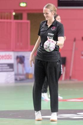 Miriam Hirsch (TusSies Metzingen, Trainerin) TusSies Metzingen vs. HSG Bensheim Auerbach, Handball, Alsco HBF, 5.Ligaspieltag, Saison 2025 2026, 29.10.2025 TusSies Metzingen vs. HSG Bensheim Auerbach, Handball, Alsco HBF, 5.Ligaspieltag, Saison 2025 2026, 29.10.2025 Tuebingen Copyright: xEibner-Pressefoto TobiasxBaurx EP_TBR