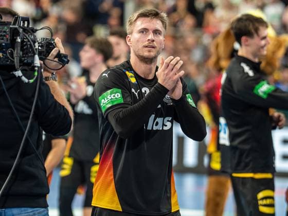 Franz Semper (Deutschland, 32) nachd em Spiel, Deutschland vs. Island, Handball, Laenderspiel, Herren, Spielzeit 2025 2026, 30.10.2025, Deutschland vs. Island, Handball, Laenderspiel, Herren, Spielzeit 2025 2026, 30.10.2025 Nürnberg Copyright: xEibner-Pressefoto MichaelxSchmidx EP_MST