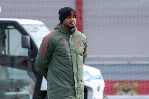 Vincent Kompany (FC Bayern Muenchen, Cheftrainer), GER, Abschlusstraining, FC Bayern Muenchen, Fussball, UEFA Champions League, Liga-Phase, 4. Spieltag, Saison 2025 2026, 03.11.2025, GER, Abschlusstraining, FC Bayern Muenchen, Fussball, UEFA Champions League, Liga-Phase, 4. Spieltag, Saison 2025 2026, 03.11.2025 Muenchen Copyright: xEibner-Pressefoto JennixMaulx EP_JML
