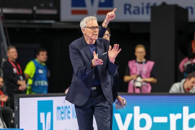Gordon Herbert (FC Bayern Basketball, Cheftrainer), GER, FC Bayern Basketball vs. MLP Academics Heidelberg, Basketball, easycredit Basketball Bundesliga, 6. Spieltag, Saison 2025 2026, 03.11.2025, GER, FC Bayern Basketball vs. MLP Academics Heidelberg, Basketball, easycredit Basketball Bundesliga, 6. Spieltag, Saison 2025 2026, 03.11.2025 Muenchen Copyright: xEibner-Pressefoto JennixMaulx EP_JML
