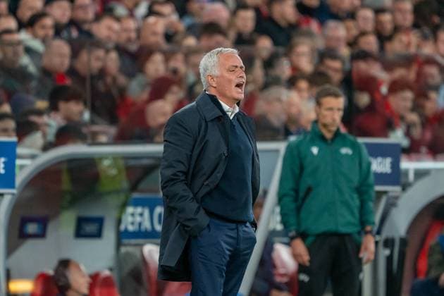 Jose Mourinho (Benfica Lissabon, Trainer), POR, Benfica Lissabon vs. Bayer 04 Leverkusen, Fussball, UEFA Champions League, Spieltag 4, Spielzeit 2025 2026, 05.11.2025, POR, Benfica Lissabon vs. Bayer 04 Leverkusen, Fussball, UEFA Champions League, Spieltag 4, Spielzeit 2025 2026, 05.11.2025, Lissabon Copyright: xEibner-Pressefoto EdwardxCheungx EP_ECG