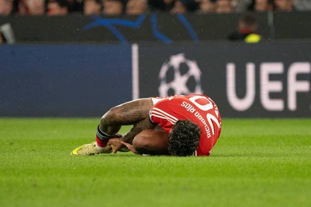 Richard Rios (Benfica Lissabon, 20), POR, Benfica Lissabon vs. Bayer 04 Leverkusen, Fussball, UEFA Champions League, Spieltag 4, Spielzeit 2025 2026, 05.11.2025, POR, Benfica Lissabon vs. Bayer 04 Leverkusen, Fussball, UEFA Champions League, Spieltag 4, Spielzeit 2025 2026, 05.11.2025, Lissabon Copyright: xEibner-Pressefoto EdwardxCheungx EP_ECG