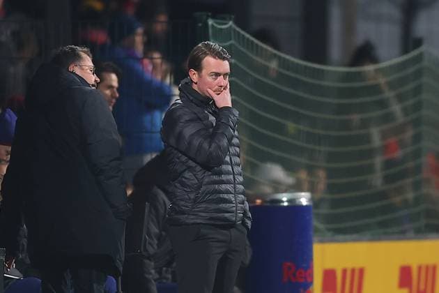 RB Leipzig - Jena 1. Bundesliga Frauen Leipzig, Trainingszentrum am Cottaweg, 06.11.2025, Fußball, Frauen, Saison 2025 2026, Frauen-Bundesliga, 9. Spieltag , RB Leipzig - FC Carl Zeiss Jena , Im Bild: Trainer Jonas Stephan (RB Leipzig) ,